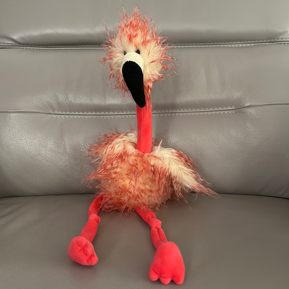 Jellycat pom pom flamingo